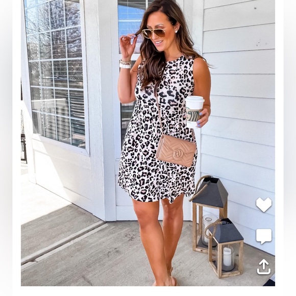 Maurices Dresses & Skirts - Maurice’s Leopard Tank Dress with POCKets NWT
